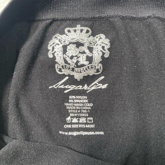 Sugarlips Seamless Strapless Bandeau Tube Top – Black, One Size (Fits XS–S) - Picture 2 of 5